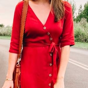 Button down dress